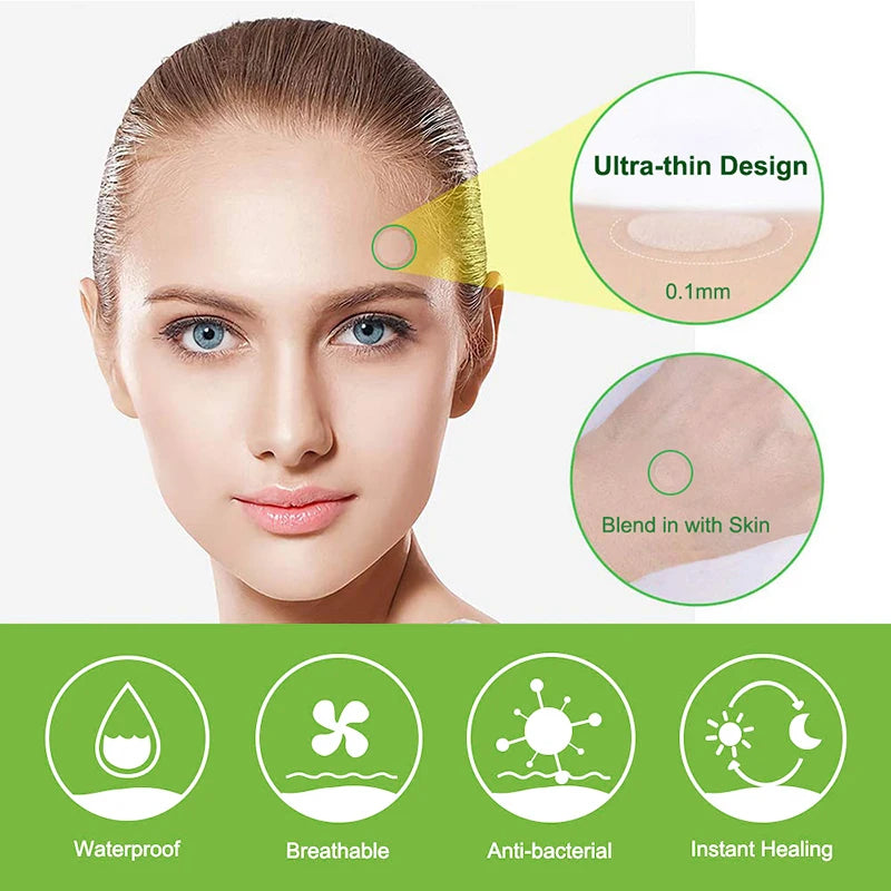 Acne Patch Pus-absorbing Invisible Acne Pimple Patch Skin Care Hydrocolloid Acne Treatment Acne Remover Patch Korean Cosmetic