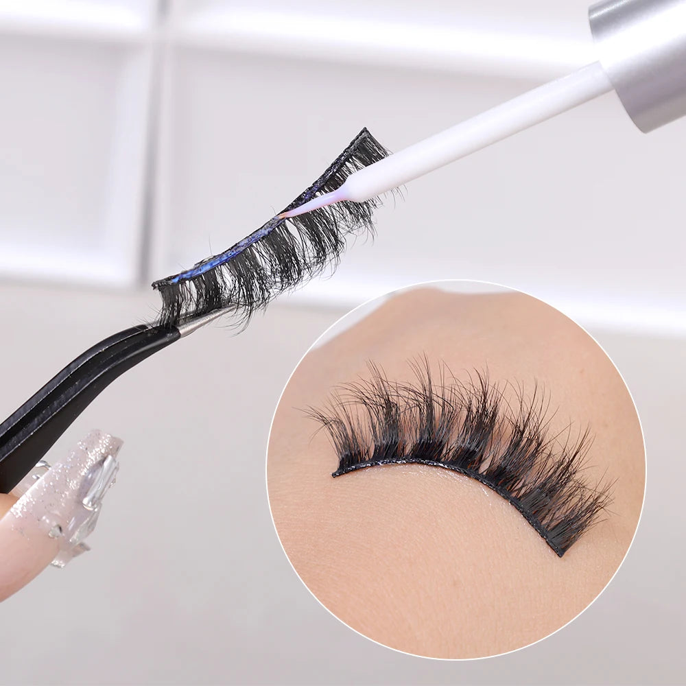 Strong Eyelashes Glue Waterproof Quick Drying False Eyelashes Extension Beauty Makeup 12ML Long Lasting Eyelashes Makeup Tools