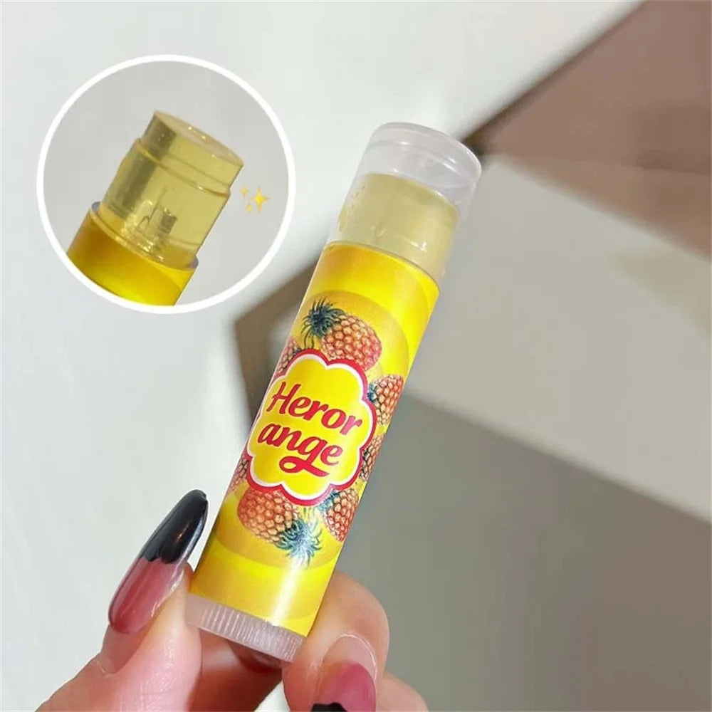 Pineapple Flavor Lip Moisturizer Long-lasting Nutrition Lip Balm for Daily & Official Use