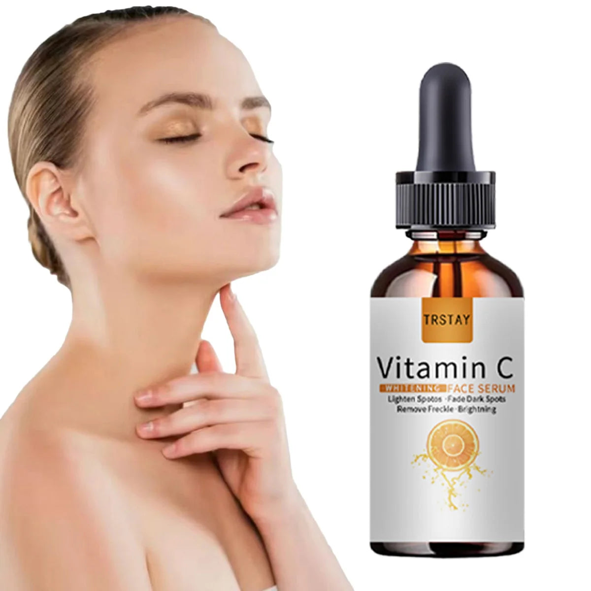 TRSTAY Vitamin C Serum For Face Moisturizing Brightens Skin Repair Smooth Facial Essence Serum Facial Care Skincare Products