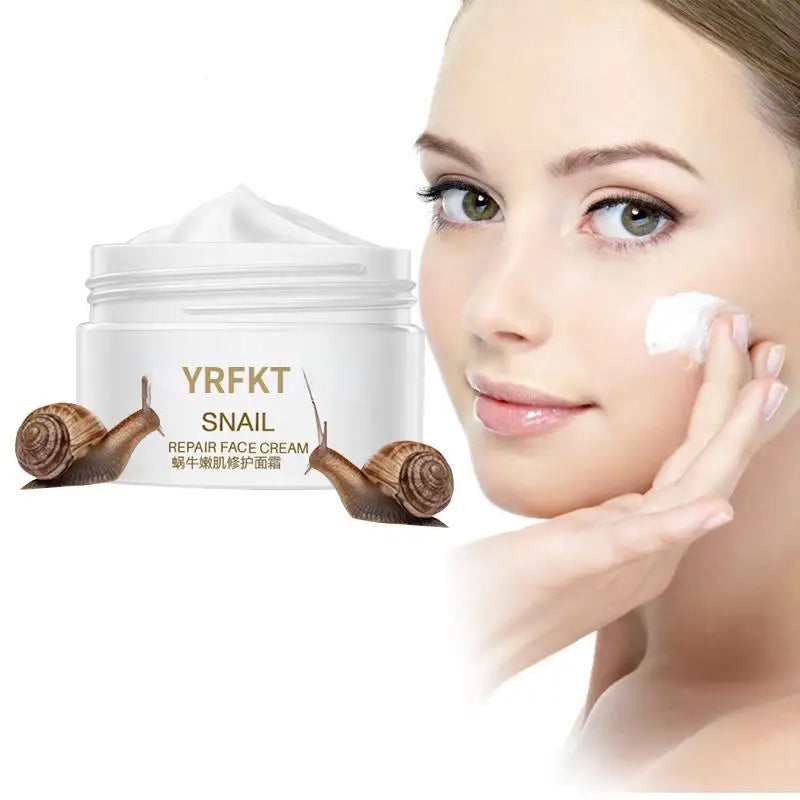 Anti Aging Snail Essence Face Cream Whitening Snail Cream Serum Moist Nourishing Lifting Face Skin Care Anti Wrinkle Cream